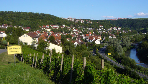 Blick auf Weißbach